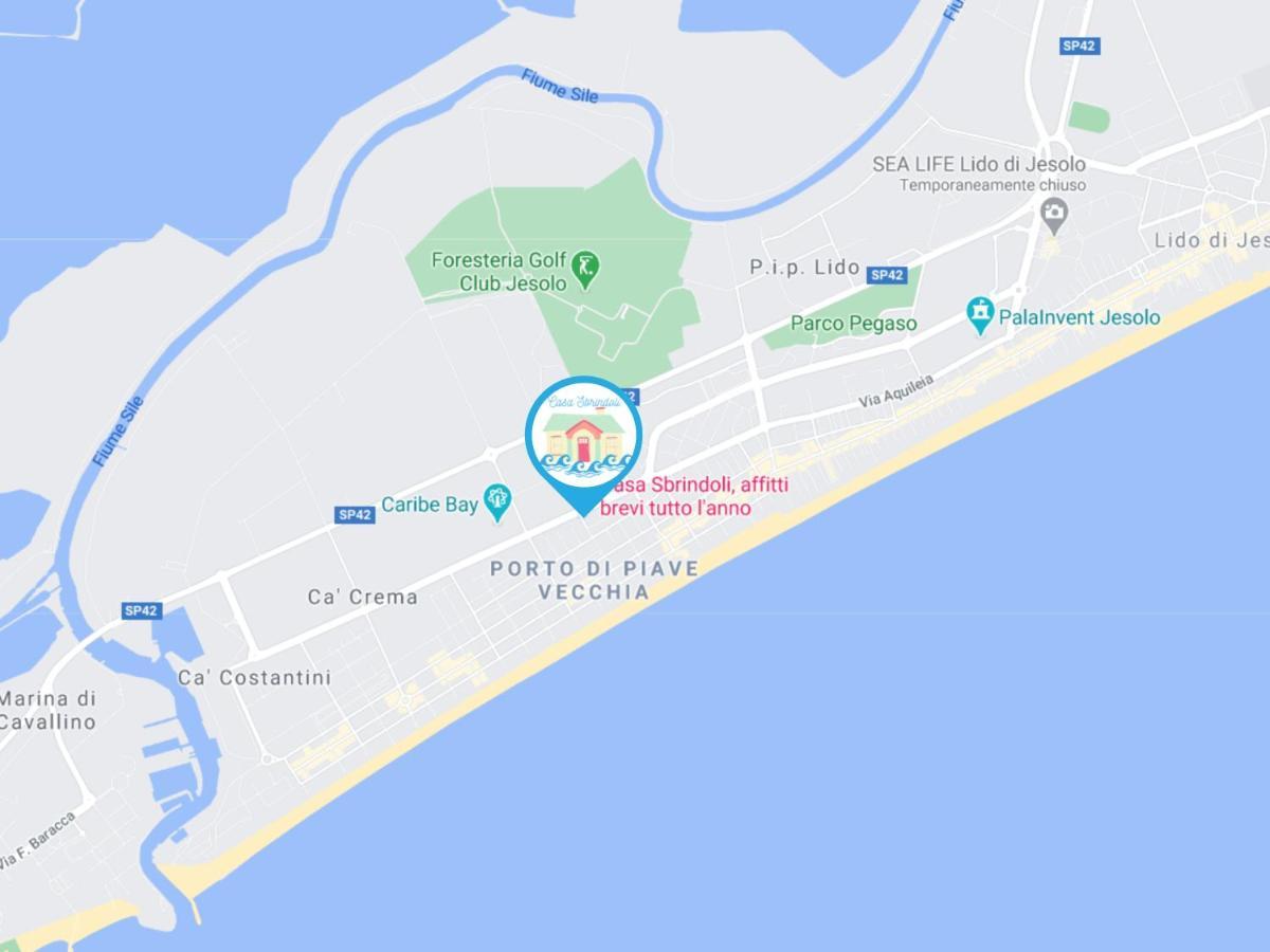 Casa Sbrindoli Apartment ลิโดดิเยโซโล ภายนอก รูปภาพ